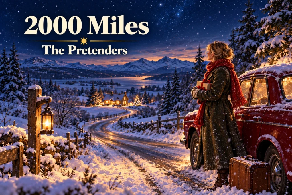 2000 Miles by The Pretenders – winter traveler watches a distant Christmas home.