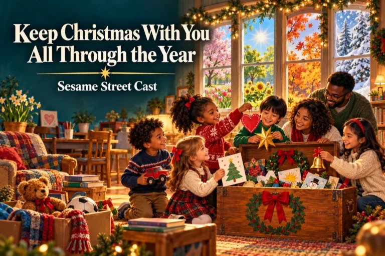 Keep Christmas With You All Through the Year – children preserve holiday kindness across every season.