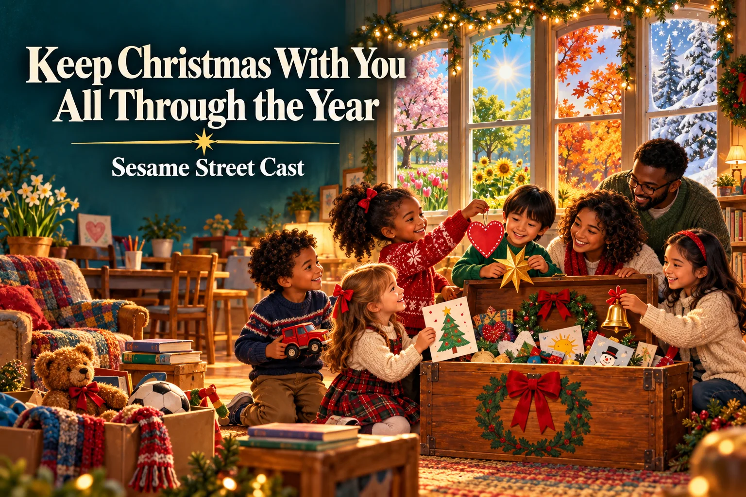 Keep Christmas With You All Through the Year – children preserve holiday kindness across every season.