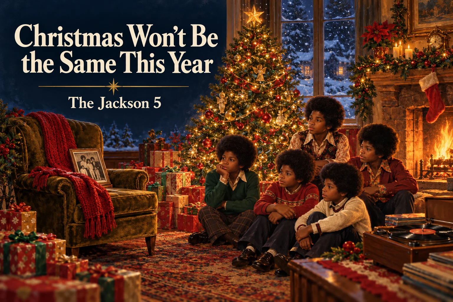 Christmas Won’t Be the Same This Year – brothers remember someone missing beside an empty chair.