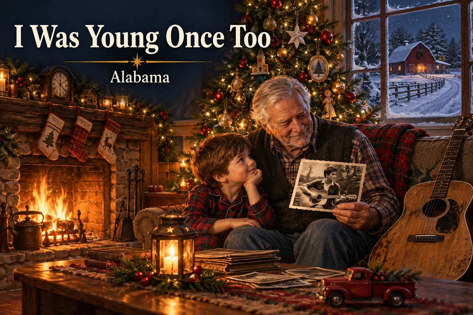 I Was Young Once Too – a grandfather shares treasured Christmas memories with his grandson.