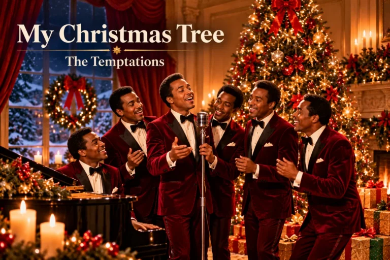 My Christmas Tree – The Temptations sing together beside a beautifully decorated Christmas tree.